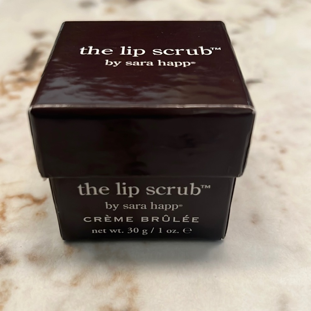 SARA HAPP The Lip Scrub - Crème Brûlée 1oz